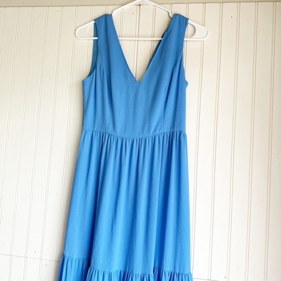 Lilly Pulitzer Size 2 Sleeveless Maurine Maxi Dress in Blue Thistle - Picture 3 of 7